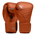 Hayabusa T3 Kanpeki Boxing Gloves - Leather - Clay Orange