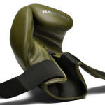 Hayabusa T3 Kanpeki Boxing Gloves - Leather - Olive Green