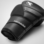 Hayabusa T3 Lace Up Boxing Gloves - Black