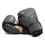 Hayabusa T3 LX Boxing Gloves - Obsidian / Gold