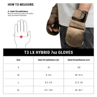 Hayabusa T3 LX 7oz Hybrid Gloves