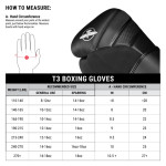 Hayabusa T3 Neon Boxhandschuhe - Neon Orange