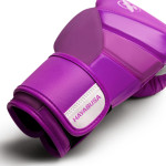 Hayabusa T3 Neon Boxing Gloves - Neon Purple