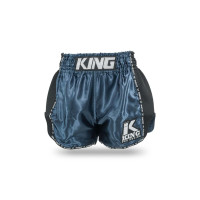 King Pro Boxing - KPB Bangkok 5 - Muay Thai Shorts Dark Blue