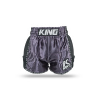 King Pro Boxing - KPB Bangkok 3 - Muay Thai Shorts Dark Grey