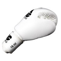 King Pro Boxing Gloves - BGVL 3 - White / Black