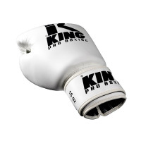 King Pro Boxing Gloves - BGVL 3 - White / Black