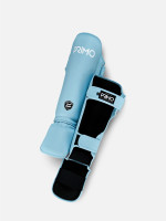 Primo Classic Muay Thai Shin Guard - Arctic Blue