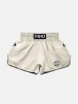 Primo Muay Thai Shorts - Alta Series - Cream