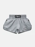 Primo Muay Thai Shorts - Alta Series - Tundra Gray