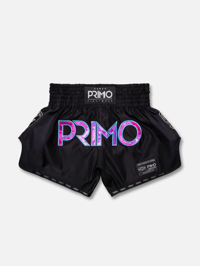 Primo Muay Thai Shorts - Hologram Series - Valor Red - Dunkelrot duplicated
