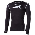 Rinkage Basis Long Sleeve Rashguard - Black