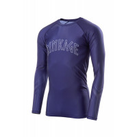 Rinkage Olympia Long Sleeve Rashguard - Blue