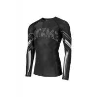 Rinkage Olympia Long Sleeve Rashguard - Black