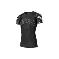 Rinkage Olympia Short Sleeve Rashguard - Black