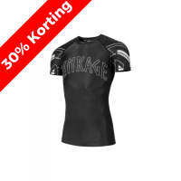 Rinkage Olympia Short Sleeve Rashguard - Black