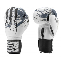 Rinkage Rise Kids Boxing Gloves - White/Grey