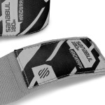 Sanabul Elastic Professional Bandages - 4,5 m - Silver