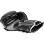 Sanabul Essential Gel Boxing Gloves - Black, Silver