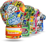 Sanabul Sticker Bomb Boxing Gloves for Kids - 70s