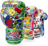 Sanabul Sticker Bomb Boxing Gloves for Kids - Dino Jungle