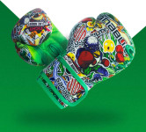 Sanabul Sticker Bomb Boxing Gloves for Kids - Dino Jungle