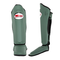 Twins SGL-7 Shin Guards - Olive Green