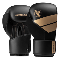 Hayabusa S4 Boxing Gloves - Black/Gold
