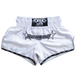 Yokkao Institution Carbonfit Shorts - Satin Blend - White