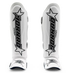 Yokkao Institution Shinguards - Microfiber - White