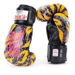 Yokkao - Limited Edition - Animalier Boxing Gloves - Genuine Leather - Black