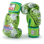 Yokkao - Limited Edition - Hawaii Boxing Gloves - Genuine Leather - Lime Zest