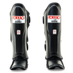 Yokkao Matrix Shinguards - Leather - Black