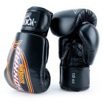 Yokkao Vertical Boxing Gloves - Microfiber Leather - Black