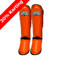 Danger Youth Shin Guards - PU - Orange