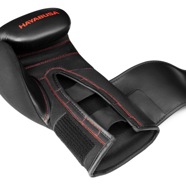 Hayabusa S4 Boxing Gloves - Black/Red