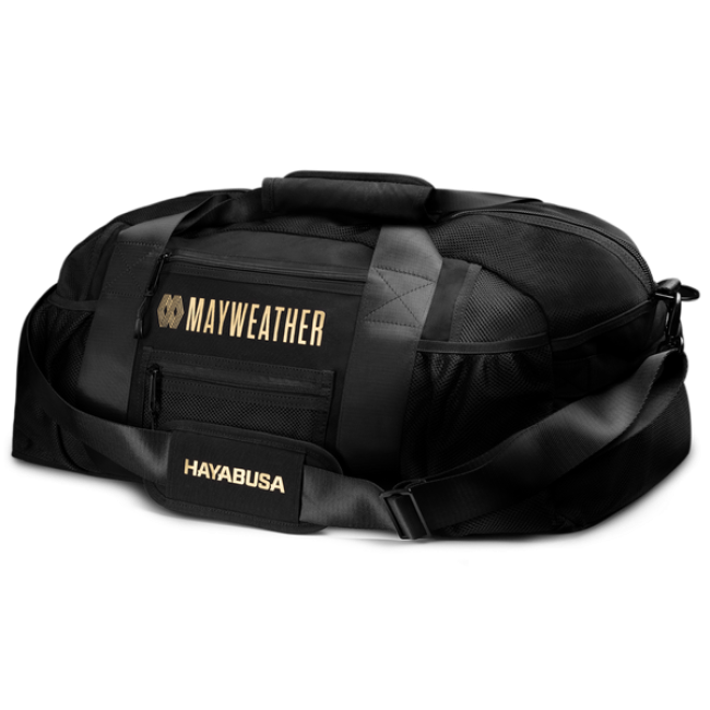 Hayabusa Mayweather Mesh Gym Bag - black / gold - 70 liter