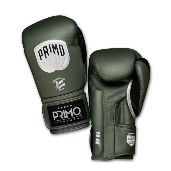 Primo Emblem 2.0 Semi Leather Boxing Gloves - Army Green