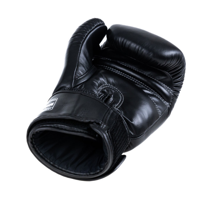 Twins Special BGN 1 Boxing Gloves - Genuine Leather - Black