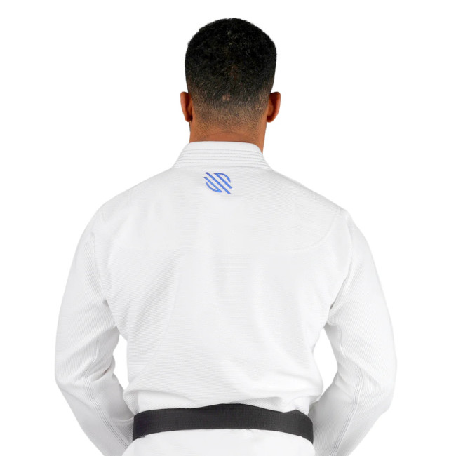 Sanabul Essential Lightweight Brazilian Jiu Jitsu Gi - Pre-shrunk cotton - IBJJF approved - White