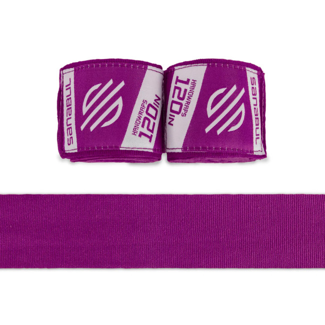 Sanabul Elastic Professional Bandages - 4,5 m - Purple