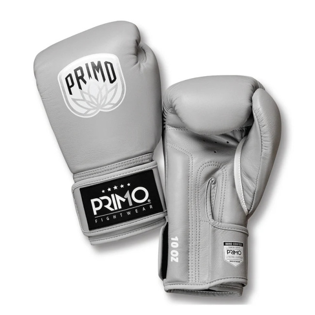 Primo Emblem 2.0 Mercury Grey Boxing Gloves - Leather