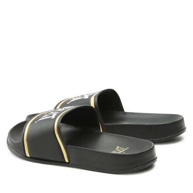 Everlast Side Slippers - Black/Gold