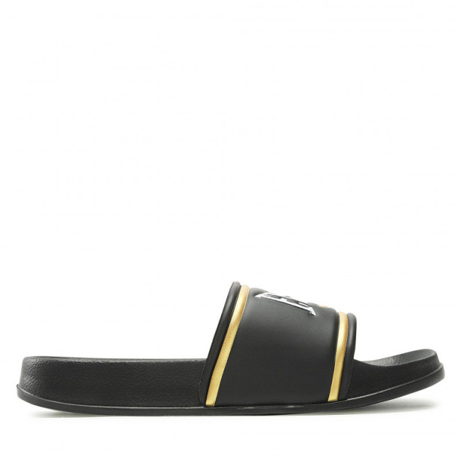 Everlast Side Slippers - Black/Gold