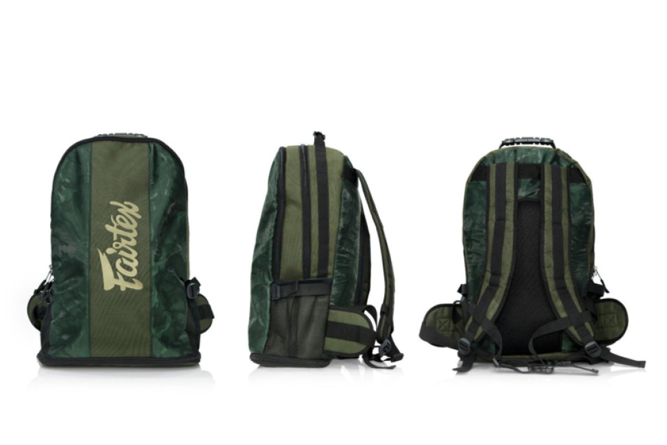 Fairtex BAG4 Backpack - Camo green