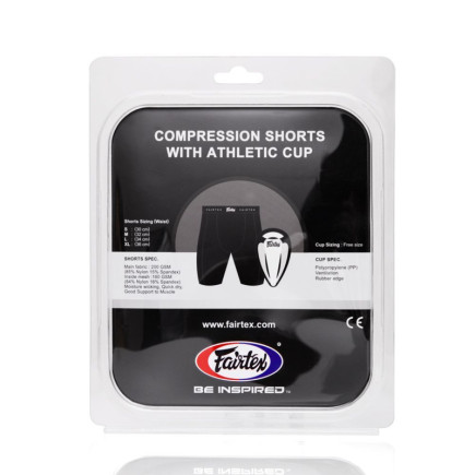 Fairtex Compression Shorts With Athletic Cup Groinguard