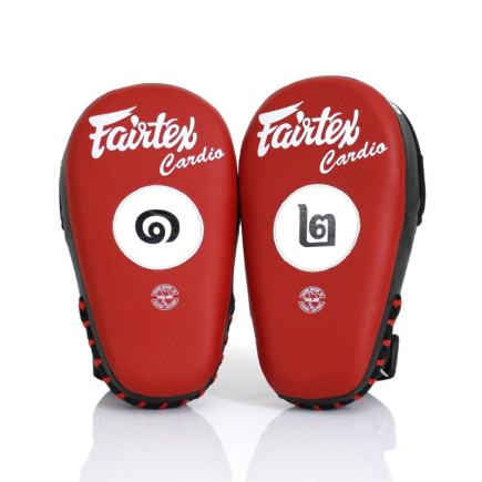 Fairtex FMV12 Angular Focus Mitt - Red/Black