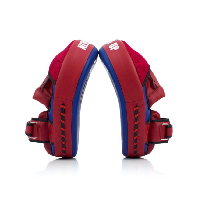 Fairtex FMV13 Maximized Focus Mitts -  Blue/Red