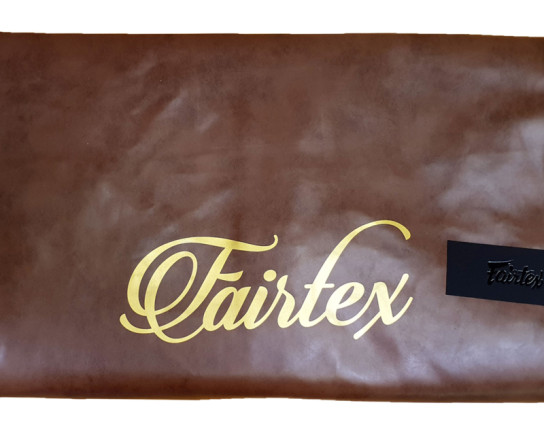 Fairtex HB6TB Throwback Muay Thai Banana Bag - 180 cm - Unfilled - Brown