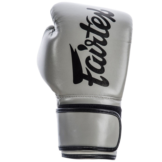 Fairtex Microfiber Boxing Gloves - Grey